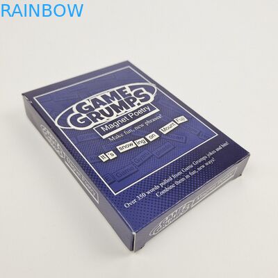 Được chấp nhận tối đa 10 màu có sẵn Logo tùy chỉnh in hình chữ nhật hộp giấy bóng