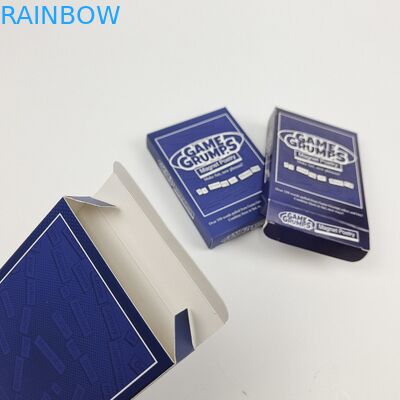 Được chấp nhận tối đa 10 màu có sẵn Logo tùy chỉnh in hình chữ nhật hộp giấy bóng