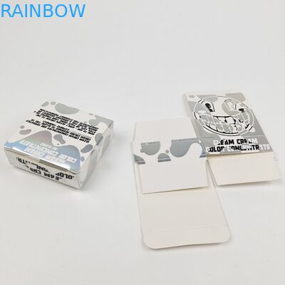 Quảng trường xé bỏ hộp hiển thị Bao bì hộp hiển thị giấy trắng