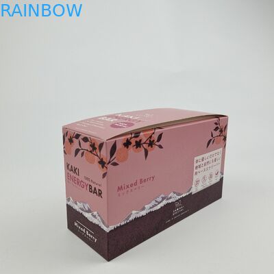 Matt Lamination Thẻ mỏng Quảng trường hiển thị hộp tái chế cho cửa hàng bán lẻ