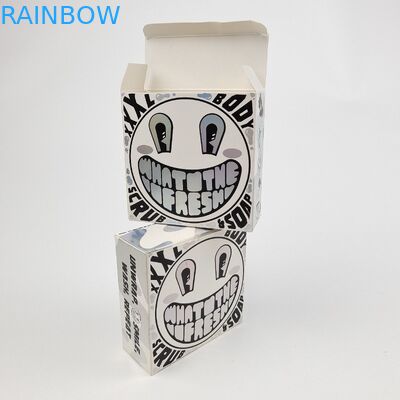 Custom bóng UV Matt phim giấy bìa hộp bìa 400g cho mẫu mỹ phẩm dầu argan