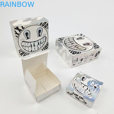 Custom bóng UV Matt phim giấy bìa hộp bìa 400g cho mẫu mỹ phẩm dầu argan