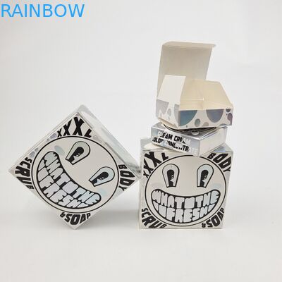 Custom bóng UV Matt phim giấy bìa hộp bìa 400g cho mẫu mỹ phẩm dầu argan