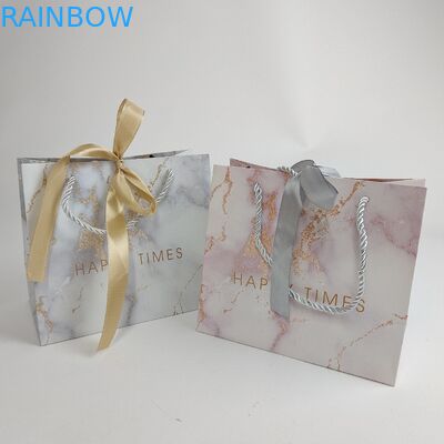 Túi giấy tùy chỉnh Túi giấy phân hủy sinh học để mua sắm Với in logo