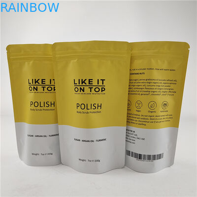 Thiết kế kích thước tùy chỉnh Stand Up pouch with Zipper Gravure/Digital Printed Packaging Pouch