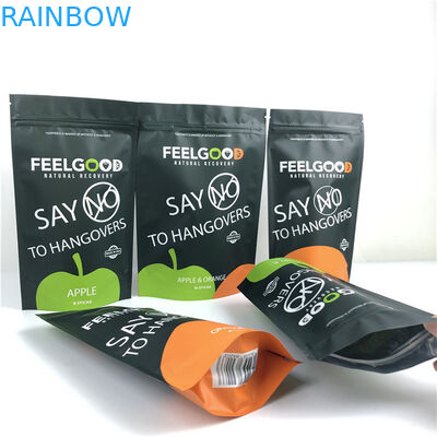 Logo tùy chỉnh in đứng lên Zipper túi mùi chống nước túi đóng gói nhựa