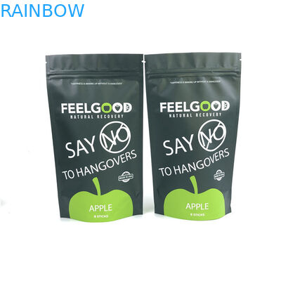 Logo tùy chỉnh in đứng lên Zipper túi mùi chống nước túi đóng gói nhựa