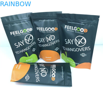 Logo tùy chỉnh in đứng lên Zipper túi mùi chống nước túi đóng gói nhựa