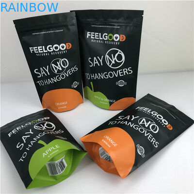 Logo tùy chỉnh in đứng lên Zipper túi mùi chống nước túi đóng gói nhựa