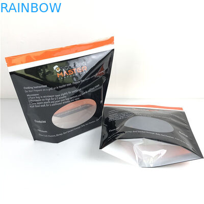 Matt Aluminum Foil Stand Up Pouch Ziplock Gravure Printing Màu tùy chỉnh