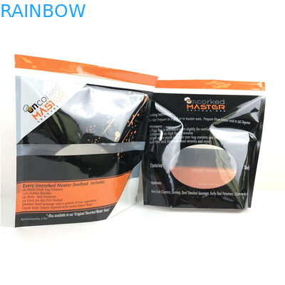 Matt Aluminum Foil Stand Up Pouch Ziplock Gravure Printing Màu tùy chỉnh