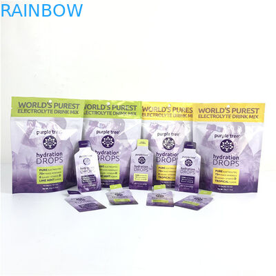 10 màu tùy chỉnh Matt nhôm giấy đứng lên túi ziplock túi xách cho thực phẩm