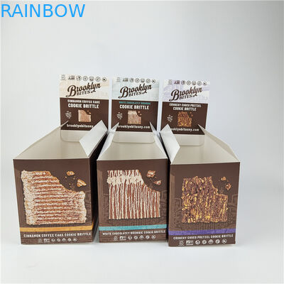 Tái chế có thể gập lại Thẻ trưng bày hộp hộp giấy