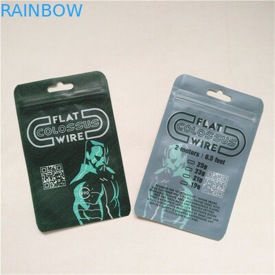 Khuyến mãi đảm bảo chất lượng tái chế 3 mặt Mylar đóng kín túi đóng gói với thiết kế kích thước tùy chỉnh