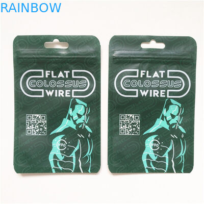 Khuyến mãi đảm bảo chất lượng tái chế 3 mặt Mylar đóng kín túi đóng gói với thiết kế kích thước tùy chỉnh