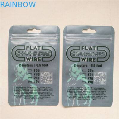 Khuyến mãi đảm bảo chất lượng tái chế 3 mặt Mylar đóng kín túi đóng gói với thiết kế kích thước tùy chỉnh