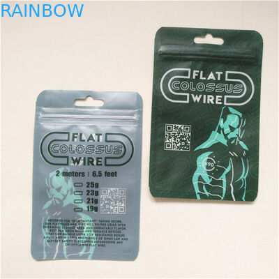 Khuyến mãi đảm bảo chất lượng tái chế 3 mặt Mylar đóng kín túi đóng gói với thiết kế kích thước tùy chỉnh