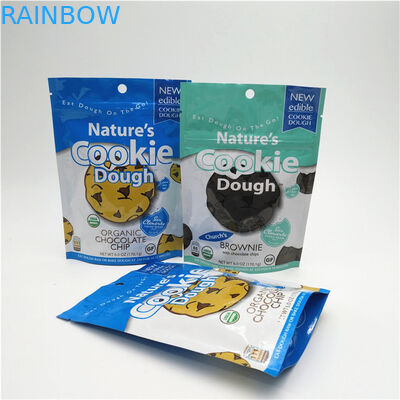 Túi zipper đứng in logo tùy chỉnh hàn nhiệt, bao bì thực phẩm nhựa có thể đóng lại