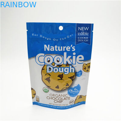 Túi zipper đứng in logo tùy chỉnh hàn nhiệt, bao bì thực phẩm nhựa có thể đóng lại