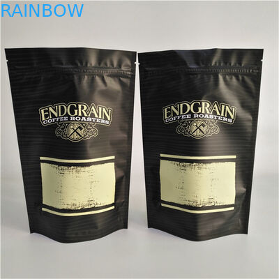 Lưu trữ Logo tùy chỉnh in Đứng lên Zipper túi tái đóng cửa nhựa Food Seal túi cà phê