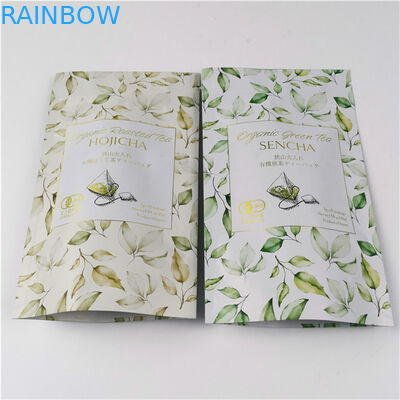 Fashion Pack Logo tùy chỉnh được in Được chấp nhận tối đa 10 màu có sẵn túi trà nhựa