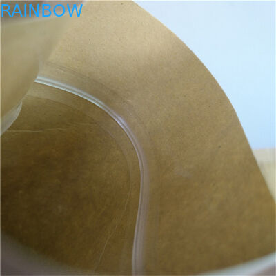 Đơn vị kích thước đứng lên túi với Zipper và Gravure in ấn niêm phong nhiệt cho đồ ăn nhẹ bao bì