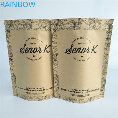 Bảo đảm chất lượng vật liệu thân thiện với môi trường và an toàn Kraft Paper Bag Custom Printing Biodegradable Paper Bag
