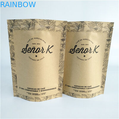 Bảo đảm chất lượng vật liệu thân thiện với môi trường và an toàn Kraft Paper Bag Custom Printing Biodegradable Paper Bag