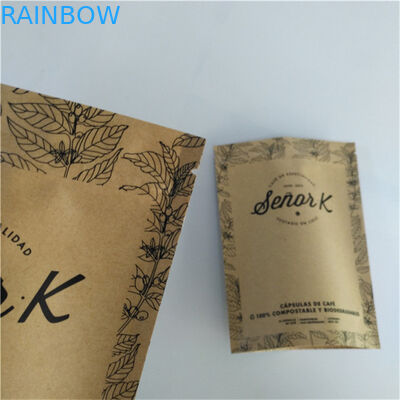 Bảo đảm chất lượng vật liệu thân thiện với môi trường và an toàn Kraft Paper Bag Custom Printing Biodegradable Paper Bag