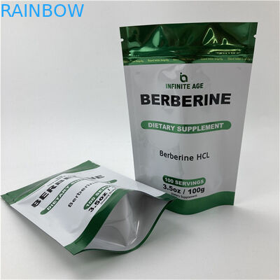 Nhập khẩu bán buôn tùy chỉnh in đứng túi rỗng bảo đảm chất lượng bao bì Mylar túi nhôm nhựa với vết rách