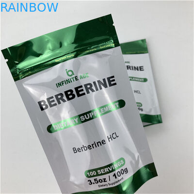 Nhập khẩu bán buôn tùy chỉnh in đứng túi rỗng bảo đảm chất lượng bao bì Mylar túi nhôm nhựa với vết rách