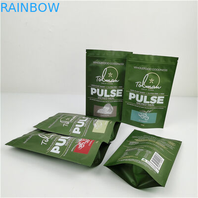 Vật liệu đóng gói thực phẩm Bốm nhôm Matt 250g 1kg Với túi đứng lên Bao bì túi trà