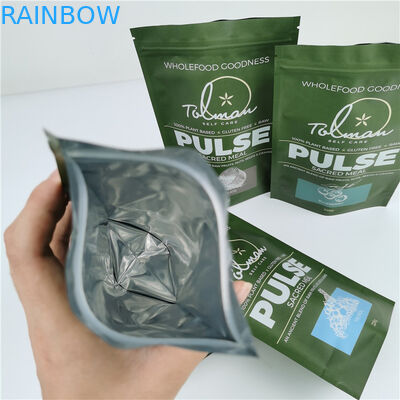 Vật liệu đóng gói thực phẩm Bốm nhôm Matt 250g 1kg Với túi đứng lên Bao bì túi trà