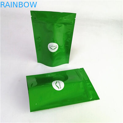 Chấp nhận tối đa 10 màu có sẵn chống mùi đứng lên túi túi niêm phong nhiệt Zipper Top