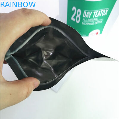 Kích thước tùy chỉnh in màu sắc túi đóng gói đồ ăn nhẹ với vật liệu MOPP / VMPET / PE