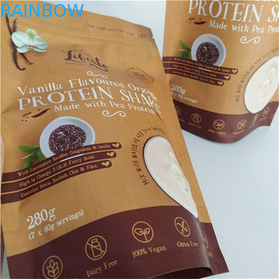 in màu sắc đồ ăn nhẹ túi đóng gói MOPP VMPET PE Matt kết thúc màu đen chống ẩm