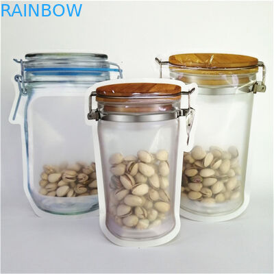 Chất lượng cao tùy chỉnh in kỹ thuật số túi đóng gói thực phẩm nhựa tái chế PE