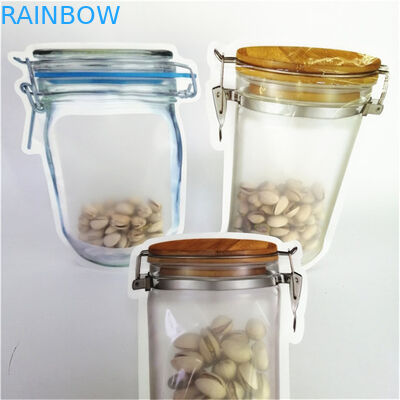 Chất lượng cao tùy chỉnh in kỹ thuật số túi đóng gói thực phẩm nhựa tái chế PE