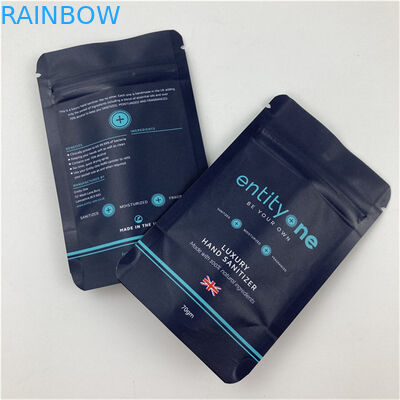 Túi Đứng In Logo Tùy Chỉnh Có Khóa Kéo, Bề Mặt Mờ, Chất Liệu Lá Nhôm Thực Phẩm Dạng Doypack