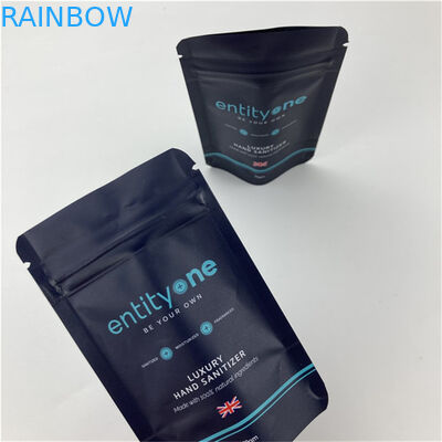 Túi Đứng In Logo Tùy Chỉnh Có Khóa Kéo, Bề Mặt Mờ, Chất Liệu Lá Nhôm Thực Phẩm Dạng Doypack