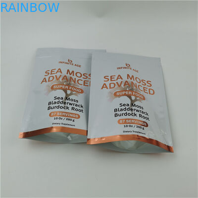 Chấp nhận tối đa 10 màu sắc có sẵn Dòng nước mắt dễ dàng Đứng lên túi túi niêm phong nhiệt Zipper Top