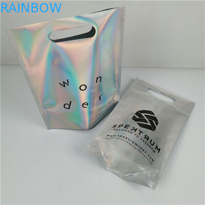 Chất lượng cao nhất Logo tùy chỉnh in Fashion Pack tùy chỉnh Độ dày chống rò rỉ phim Holographic Mylar Bags