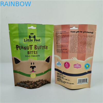 Các sản phẩm được yêu cầu hàng đầu chất lượng cao Matte Zipper túi thức ăn thú cưng đứng lên túi