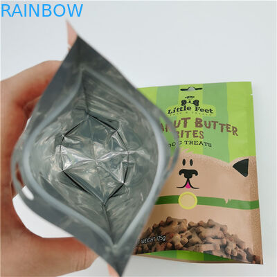 Các sản phẩm được yêu cầu hàng đầu chất lượng cao Matte Zipper túi thức ăn thú cưng đứng lên túi