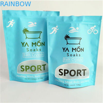 Chứng minh rò rỉ Matt hoàn thiện Mylar Doypack với cửa sổ tùy chỉnh kích thước và thiết kế nhu cầu