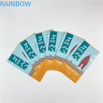 Thiết kế tùy chỉnh Dòng nước mắt dễ dàng Ba mặt đóng kín túi đóng gói Mylar Được chấp nhận Tối đa 10 màu sắc có sẵn