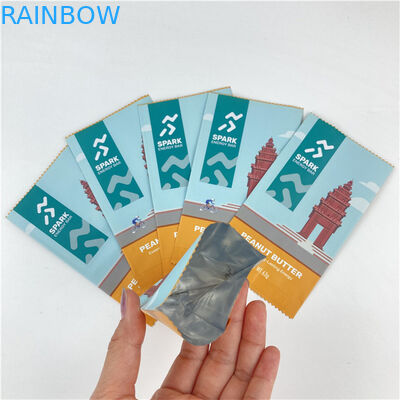 Thiết kế tùy chỉnh Dòng nước mắt dễ dàng Ba mặt đóng kín túi đóng gói Mylar Được chấp nhận Tối đa 10 màu sắc có sẵn