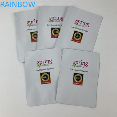 Chứng minh rò rỉ Ba mặt niêm phong Mylar gói túi với Zipper thiết kế kích thước tùy chỉnh