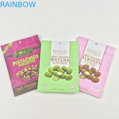 Thẻ mặc định Matte Stand Up Pouch Aluminium Foil Mylar Bag Powder Packaging