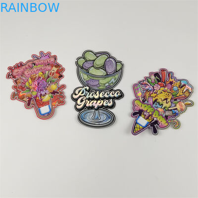 Chiết cắt 3.5g đặc biệt hình dạng túi bánh quy kẹo đồ ăn nhẹ đứng lên Zipper túi